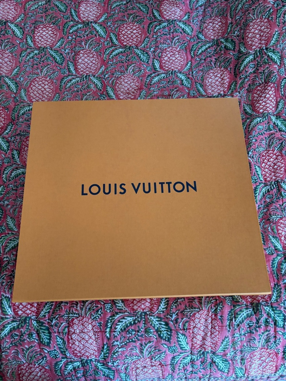 Louis Vuitton Orange Gift Box
